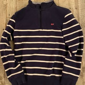 Boys large vineyard vines 1/4 zip